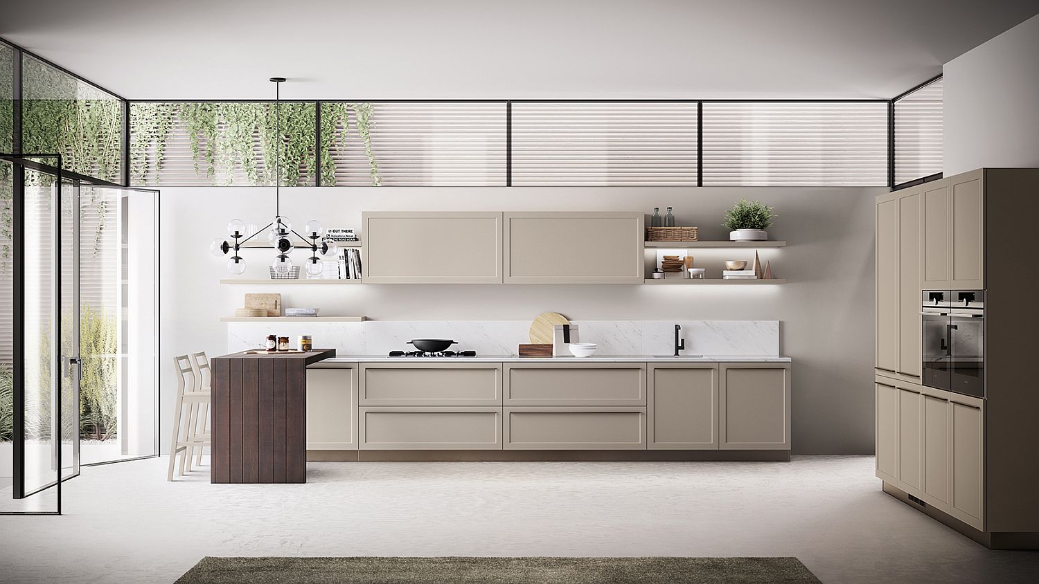 classic contemporary kitchen design